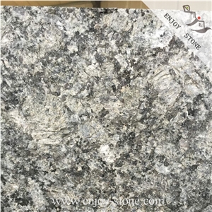 Flamed Butterfly Green Granite Tiles / Slabs
