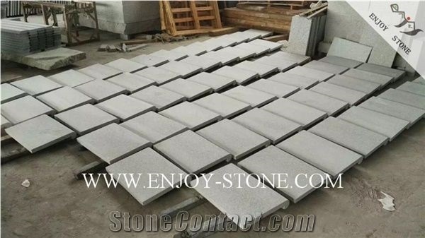 Flamed Rebated Bullnose G603 Sesame White/Padang White Pool Coping