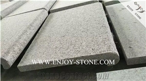 Flamed Rebated Bullnose G603 Sesame White/Padang White Pool Coping