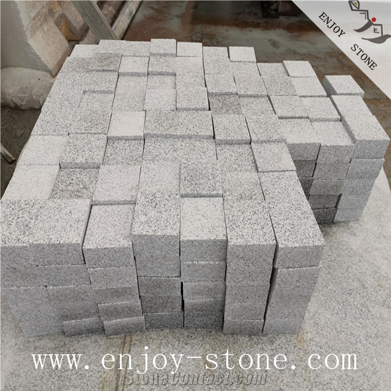 Flamed Sesame White/Padang White G603 Cobble Stone