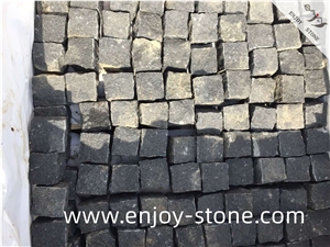 Fuding Black Basalt /G684/Natural Split Cubes Paving Stone
