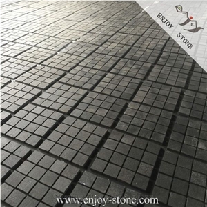 Fuding's G684 Flamed Black Pearl Basalt Cobble/Paving Stone