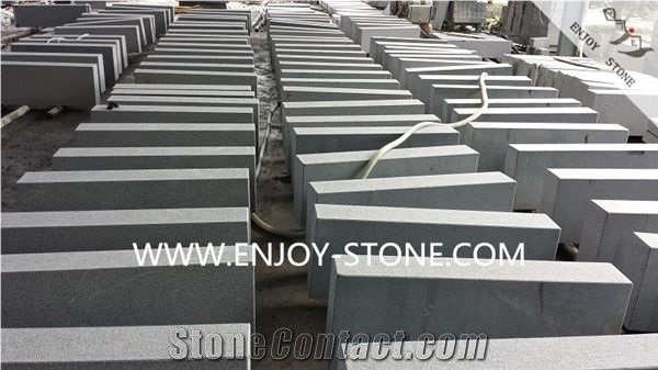 G654 Sesame Grey Granite/Impala Black Kerb Stone