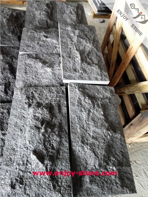 Natural Split/Cut To Size/Mushroom/Fuding Black Basalt/G684
