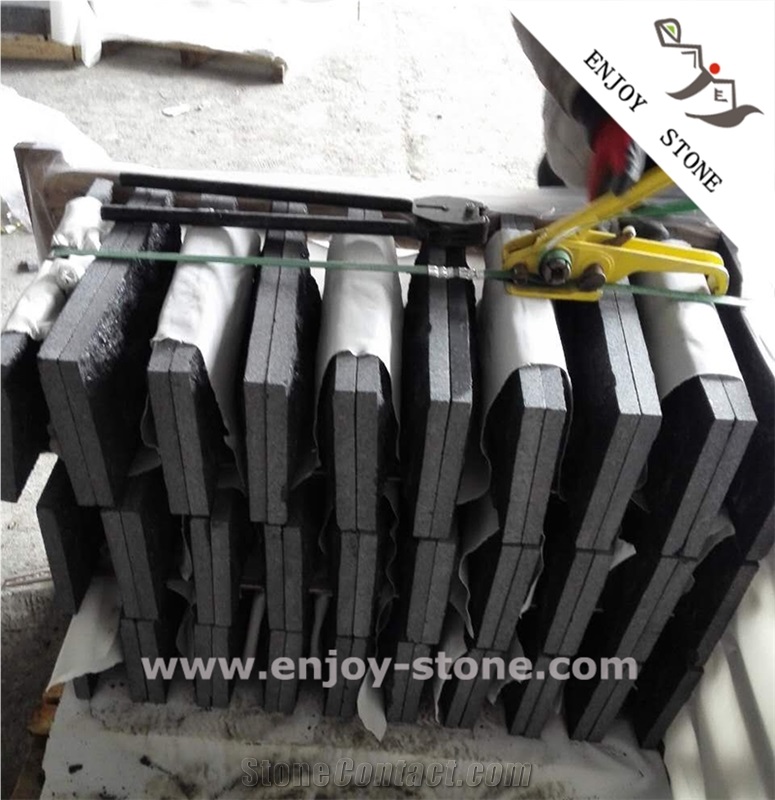 Natural Split/Cut To Size/Mushroom/Fuding Black Basalt/G684