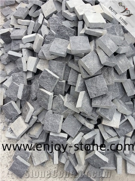 Natural Split Fuding Black Basalt/ Black Pearl
