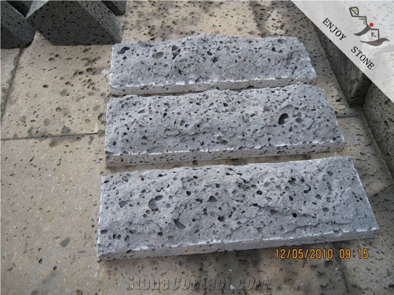 Natural Split Mushroom Lava Stone Wall Cladding Tiles
