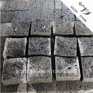 Natural Split Surface Lava Stone/Cobblestone