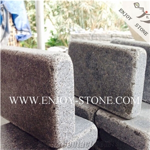 Tumbled G654 Sesame Grey Granite/ Padang Gray Paver Stone
