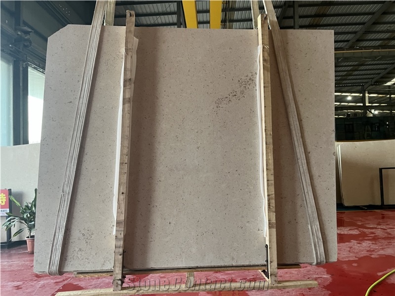 Egypt Beirut Beige Limestone Slab Tiles