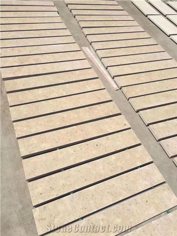 Egypt Beirut Beige Limestone Slab Tiles