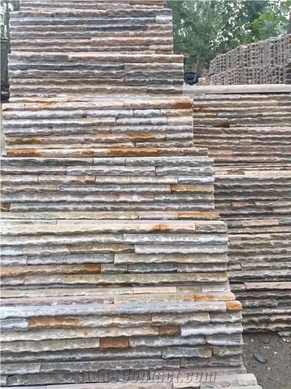 Natural Split Wall Cladding Panel Tile