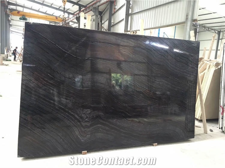Black Polished Surface  Single Sink Vanity Top Bathroom Use