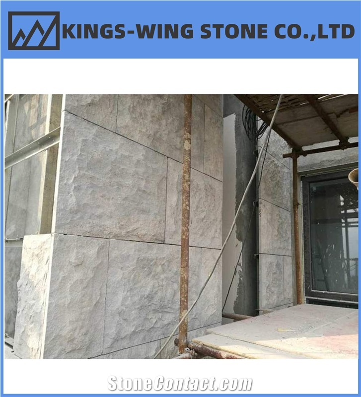 China Multi Grey Granite Mushroom Natural Split Wall Facade