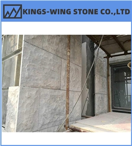 China Multi Grey Granite Mushroom Natural Split Wall Facade