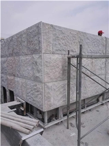 China Multi Grey Granite Mushroom Natural Split Wall Facade
