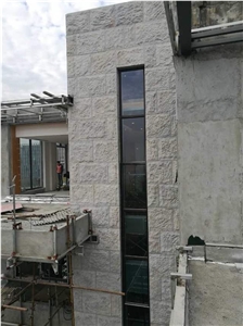 China Multi Grey Granite Mushroom Natural Split Wall Facade