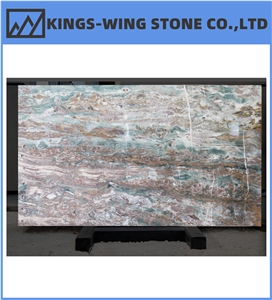 Colorful Niagara Slab Quartzite Special Vein Background Use Colorful Niagara Slab Quartzite Special Vein Background Use