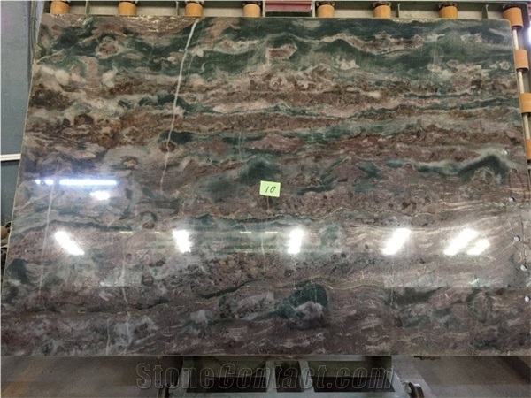 Colorful Niagara Slab Quartzite Special Vein Background Use