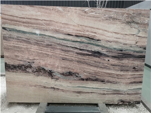 Colorful Niagara Slab Quartzite Special Vein Background Use