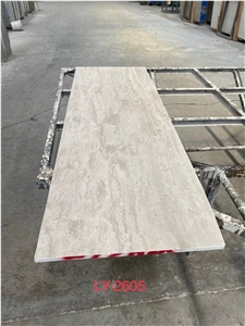 Ivory Marble Slab Stone For Inner House Living Floor Coping
