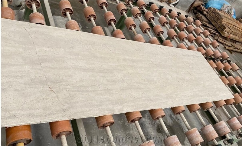 Ivory Marble Slab Stone For Inner House Living Floor Coping