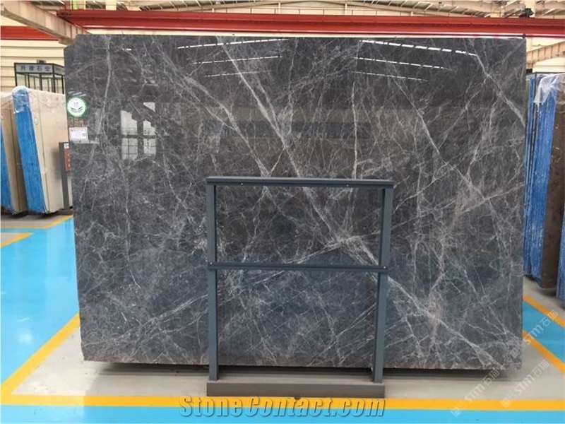 Hermes Grey Marble,Silver Grey Marble Slab Tiles