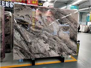 Venice Brown  Venetian  Multi Color Brown Marble Slabs Tiles