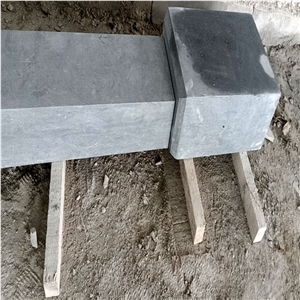 Blue Limestone Arch Door Surround Frame