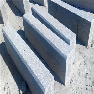 Factory Wholesale Grey Granite Road Paving Kerb Stone