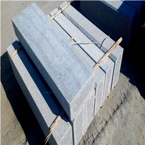 Factory Wholesale Grey Granite Road Paving Kerb Stone