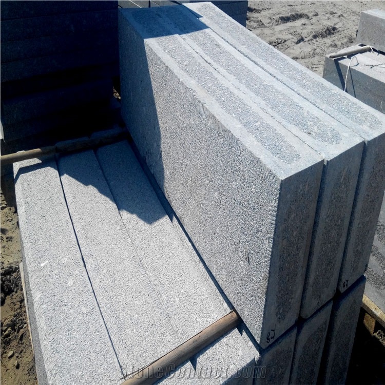 Factory Wholesale Grey Granite Road Paving Kerb Stone