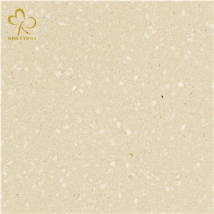 Beige Color Artificial Composite Cultured Marble Tiles