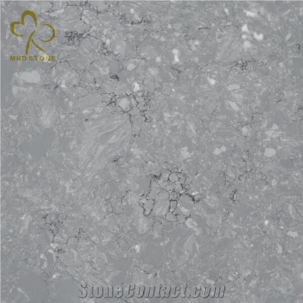 Marble Look Grey Color Composite Marble Stone