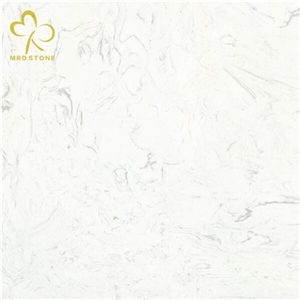 White Color Agglomerate Composite Artificial Marble Designs
