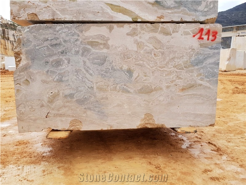 Breccia Oniciata Bluetta Marble Blocks 113