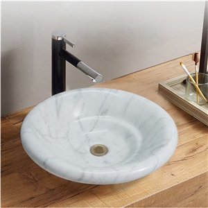 Carrara Marble Sink Marble Bathroom Inks Marble  Basin