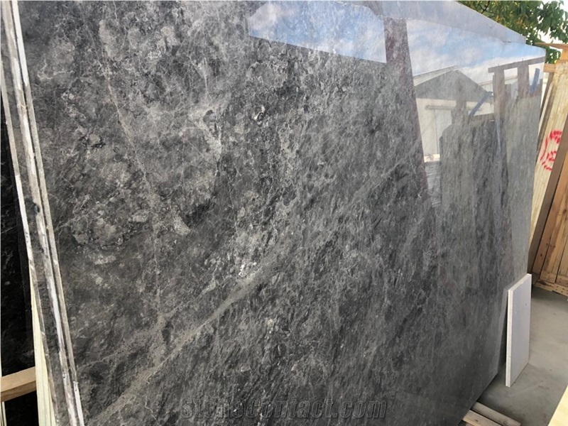 Tundra Gray Marble Slabs