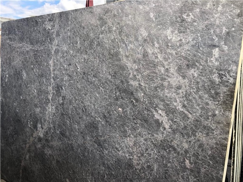 Tundra Gray Marble Slabs