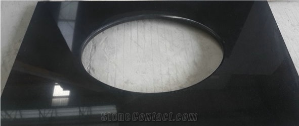 Mongolia Black Granite For Wall, Tile And Floor Project