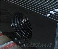 Mongolia Black Granite For Wall, Tile And Floor Project