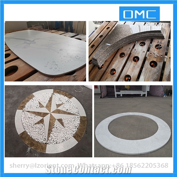 OSC-TITAN 5.5 Kw 5 Axis Stone Bridge Cutting Machine