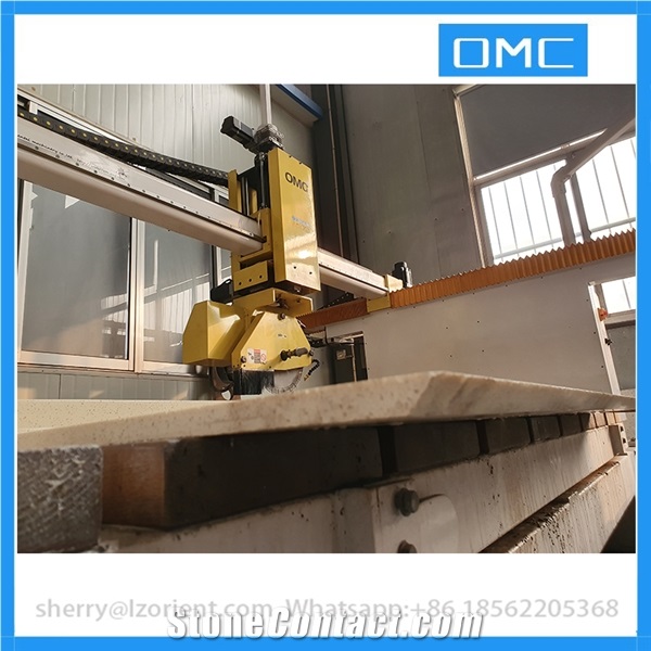 OSC-TITAN 5.5 Kw 5 Axis Stone Bridge Cutting Machine