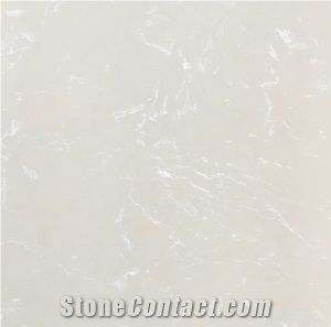 Alice White With Ultra Fine Power Artificial Marble Quartz