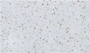 China Output Gold Star Diamond Imitation Quartz Slab