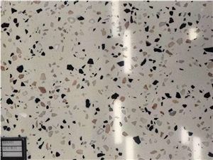 Coco White Engineered Stone Customized Slab Coco White Engineered Stone Customized Slab