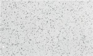 Good Quality Imitation Quartz New Silver White Slab