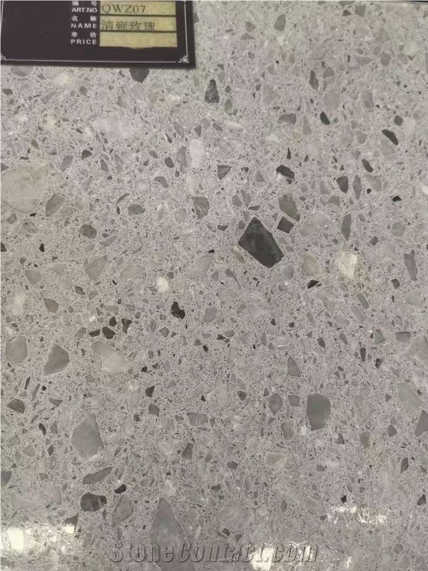 High Quality Entry Lux Rose Quartz Stone Slab
