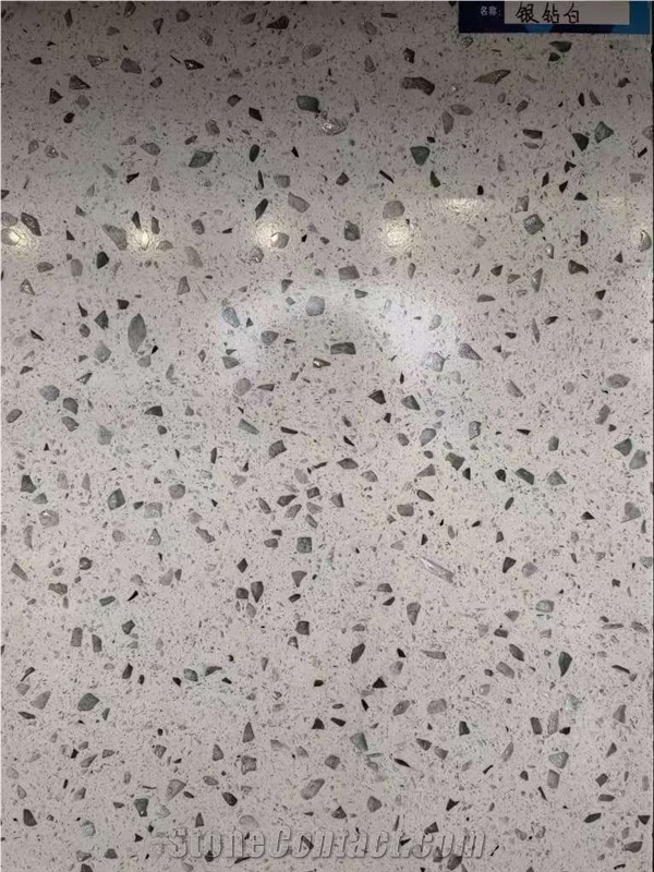 Selling Well Engineered Stone Galaxy White Slab