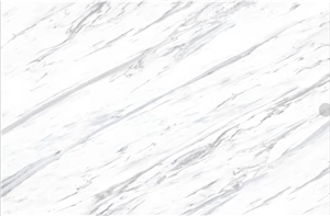 Volakas White With Ultra Fine Powder Artificial Marble Slab